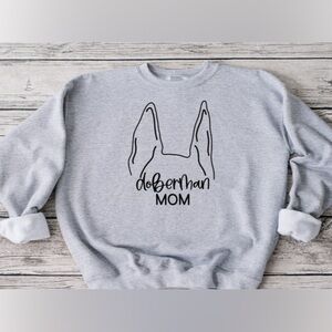 Doberman Mom Crewneck